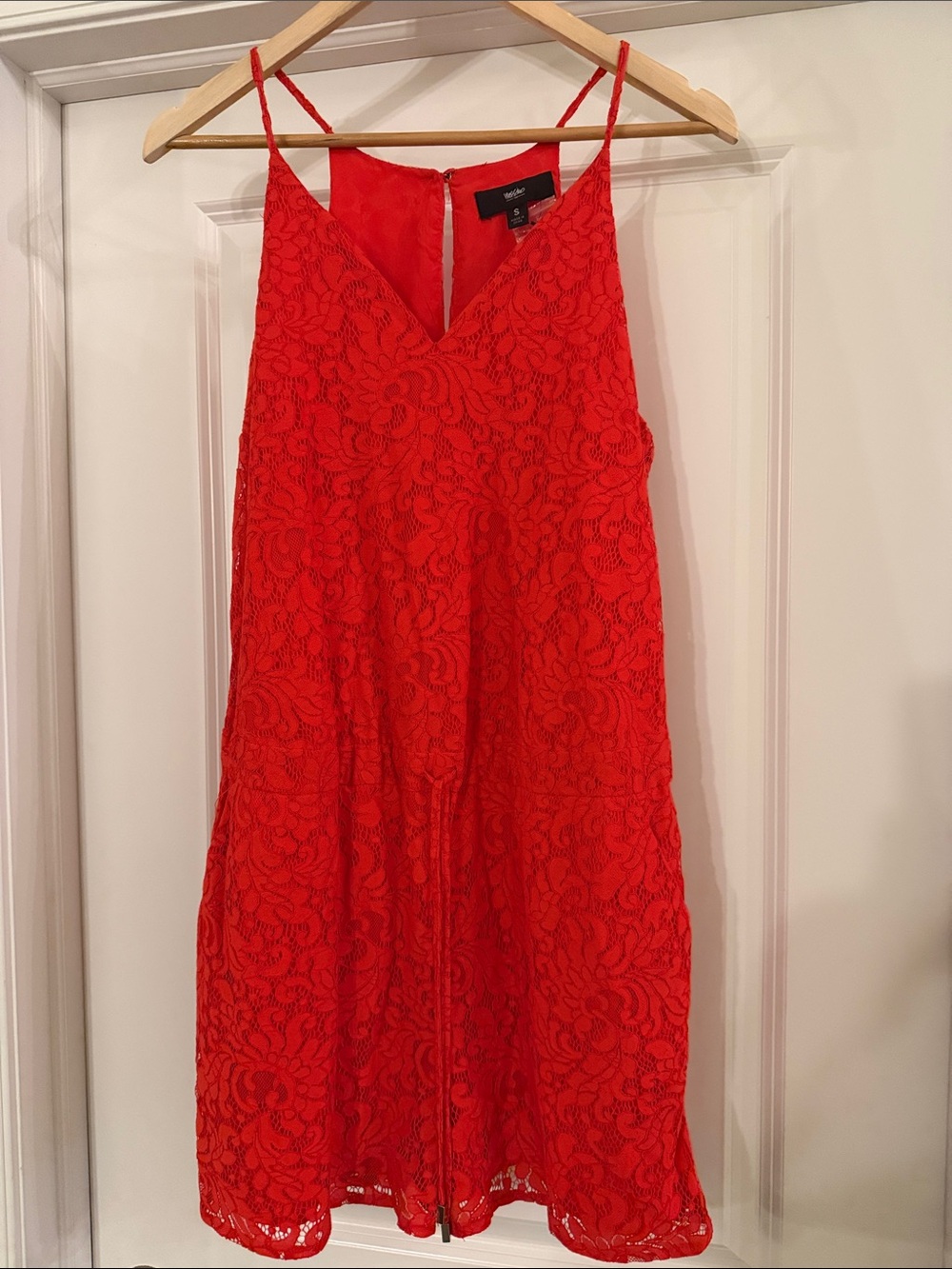 Mossimo Lace Spaghetti Strap Romper S NWOT